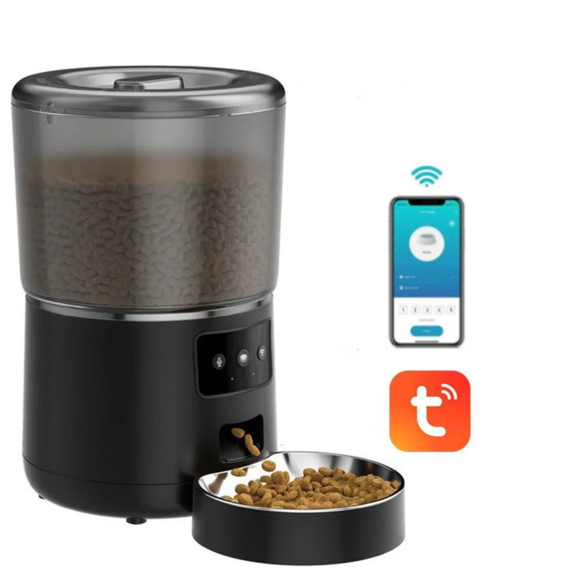Revolutionize Mealtime with the NPET 4L Automatic Smart Pet Feeder - Perfect for Cats and Dogs! Customize Portions for Healthy Eating!