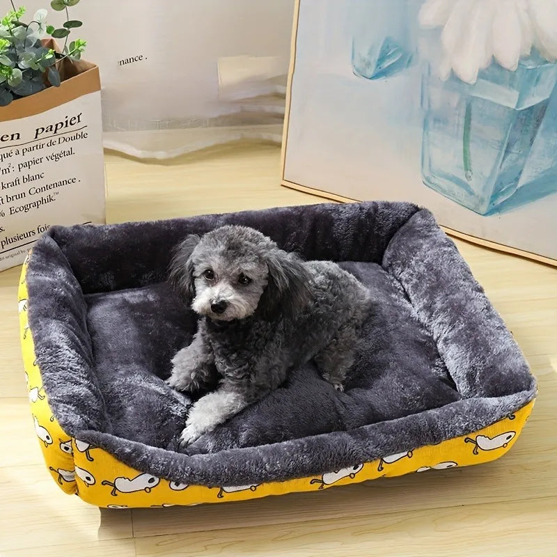 Cozy Winter Pet Dog Bed Sofa Mats - Perfect for Large, Medium, and Small Dogs and Cats!