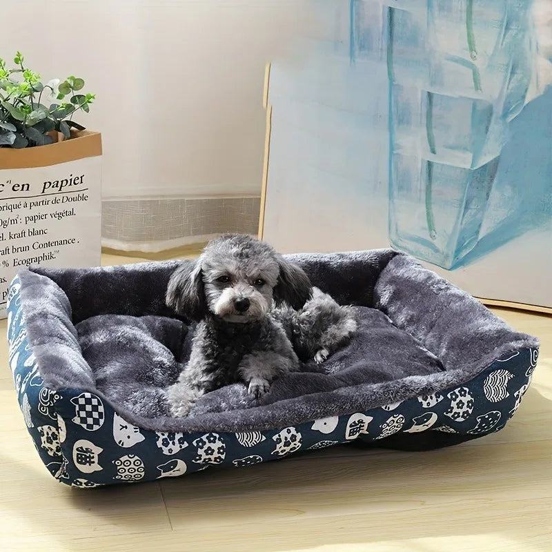 Cozy Winter Pet Dog Bed Sofa Mats - Perfect for Large, Medium, and Small Dogs and Cats!