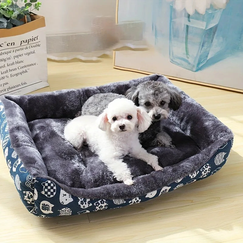 Cozy Winter Pet Dog Bed Sofa Mats - Perfect for Large, Medium, and Small Dogs and Cats!